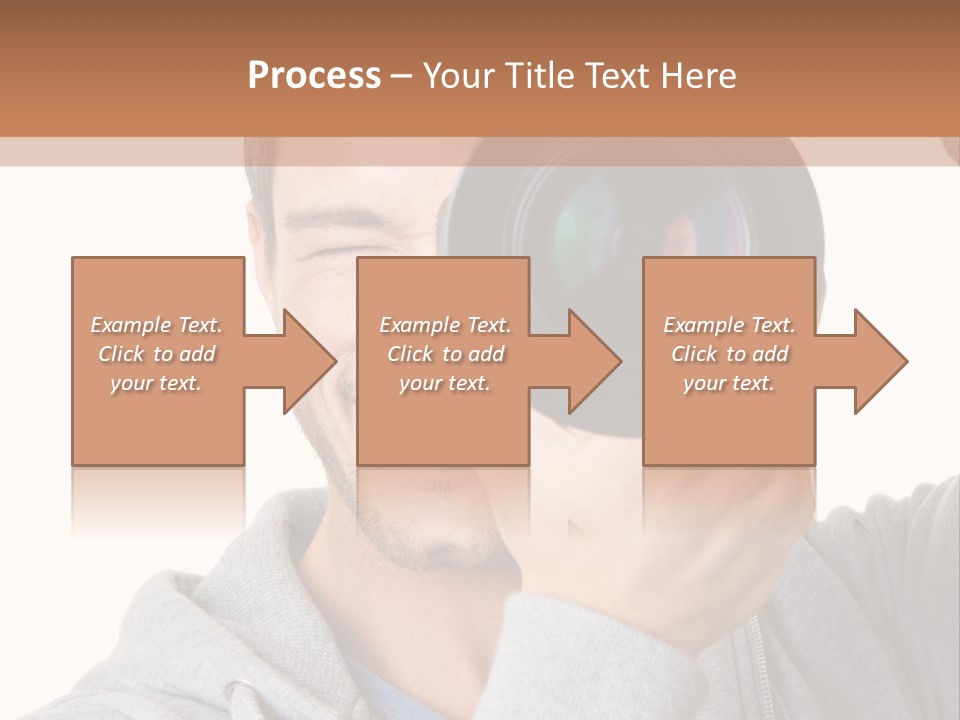 Cameraman Picture Photograph PowerPoint Template