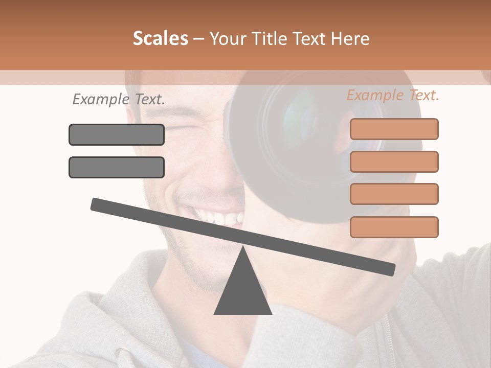 Cameraman Picture Photograph PowerPoint Template