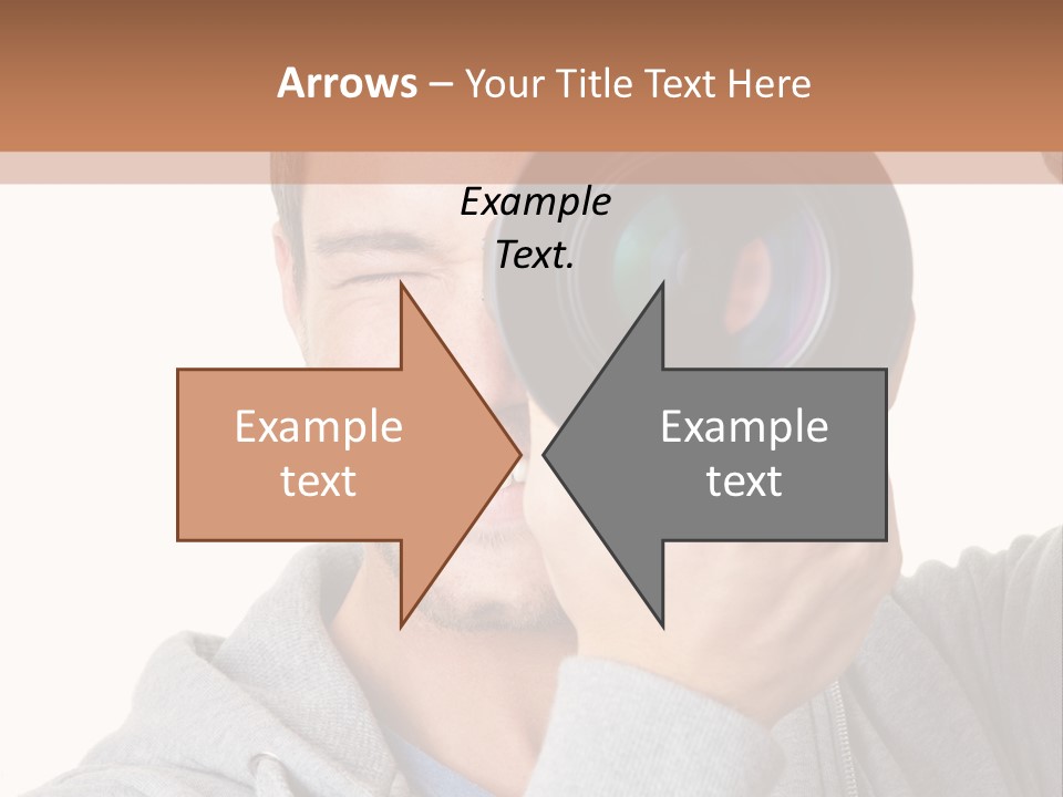 Cameraman Picture Photograph PowerPoint Template
