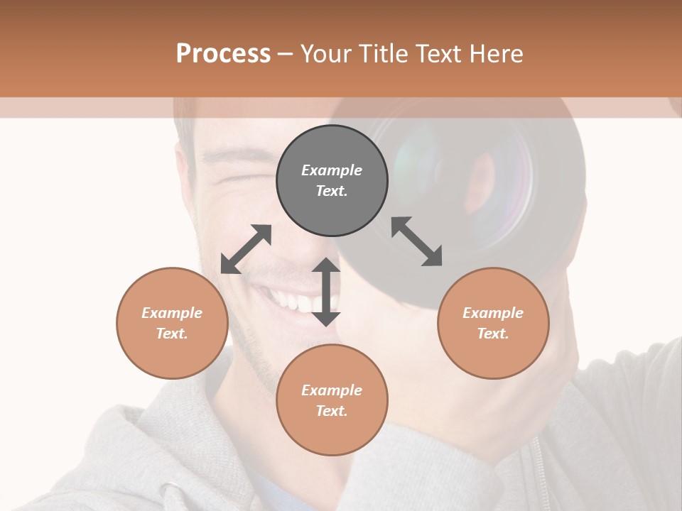Cameraman Picture Photograph PowerPoint Template
