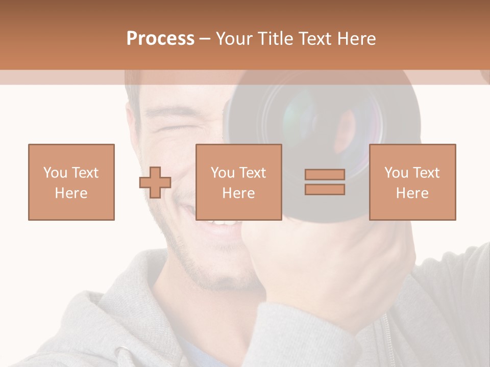 Cameraman Picture Photograph PowerPoint Template