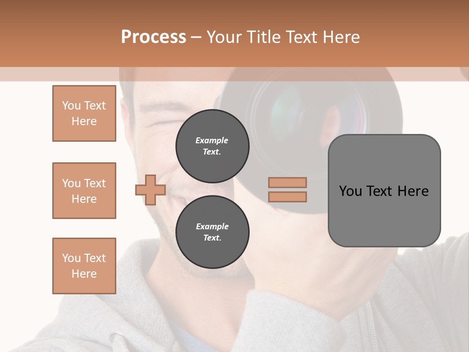 Cameraman Picture Photograph PowerPoint Template