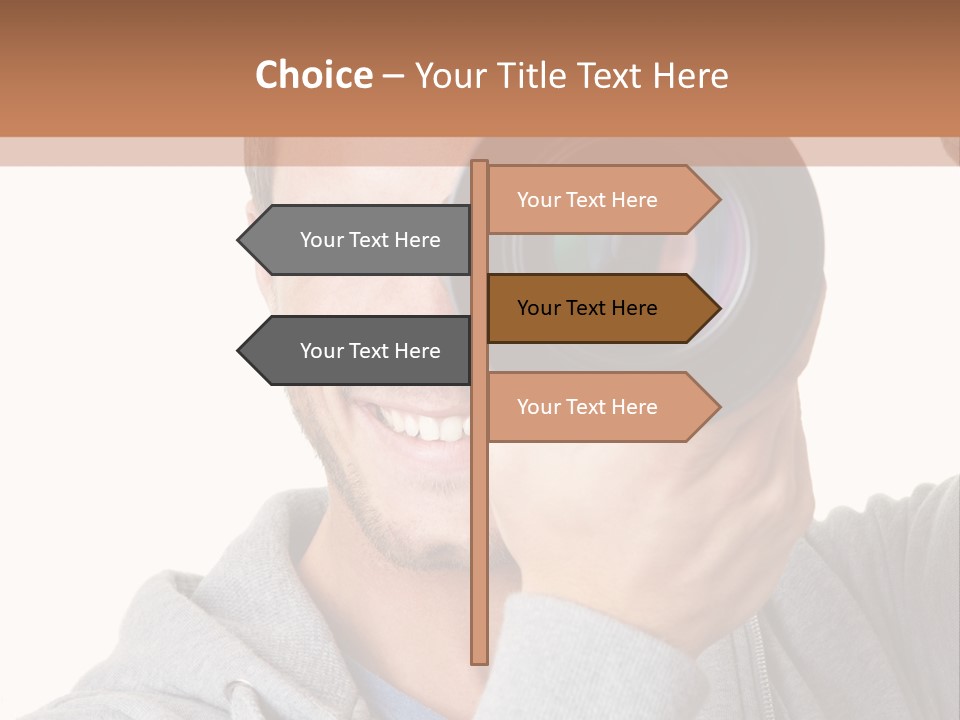 Cameraman Picture Photograph PowerPoint Template
