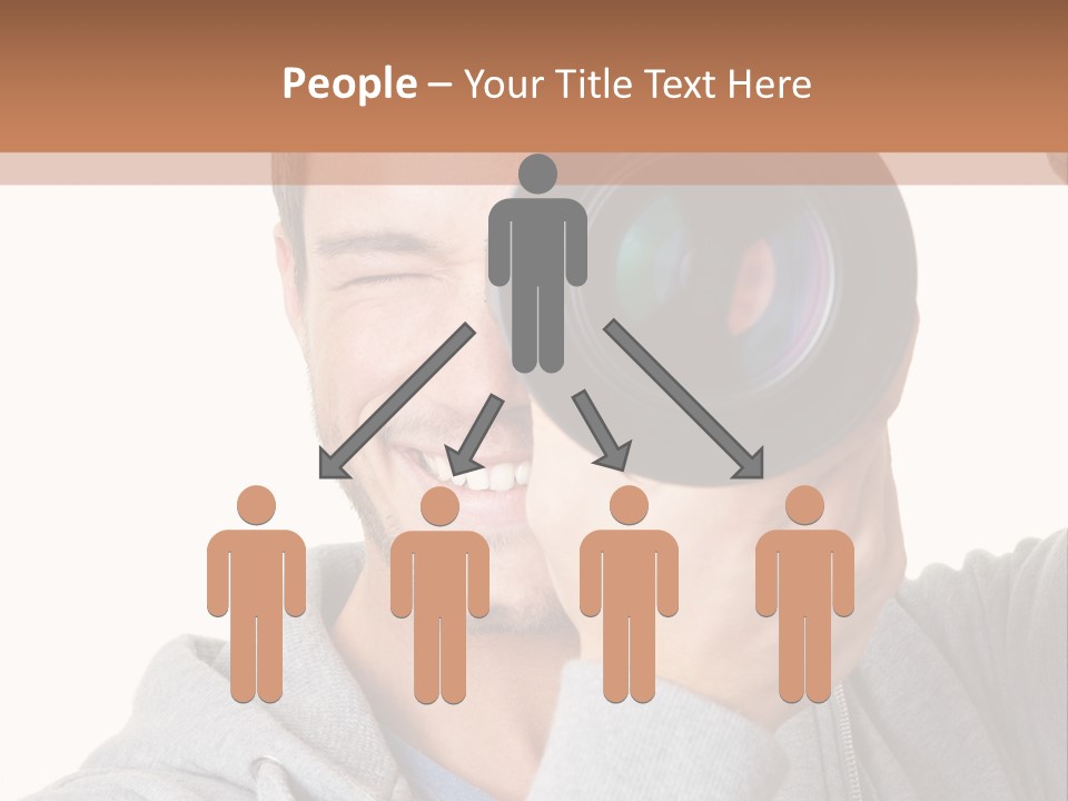 Cameraman Picture Photograph PowerPoint Template