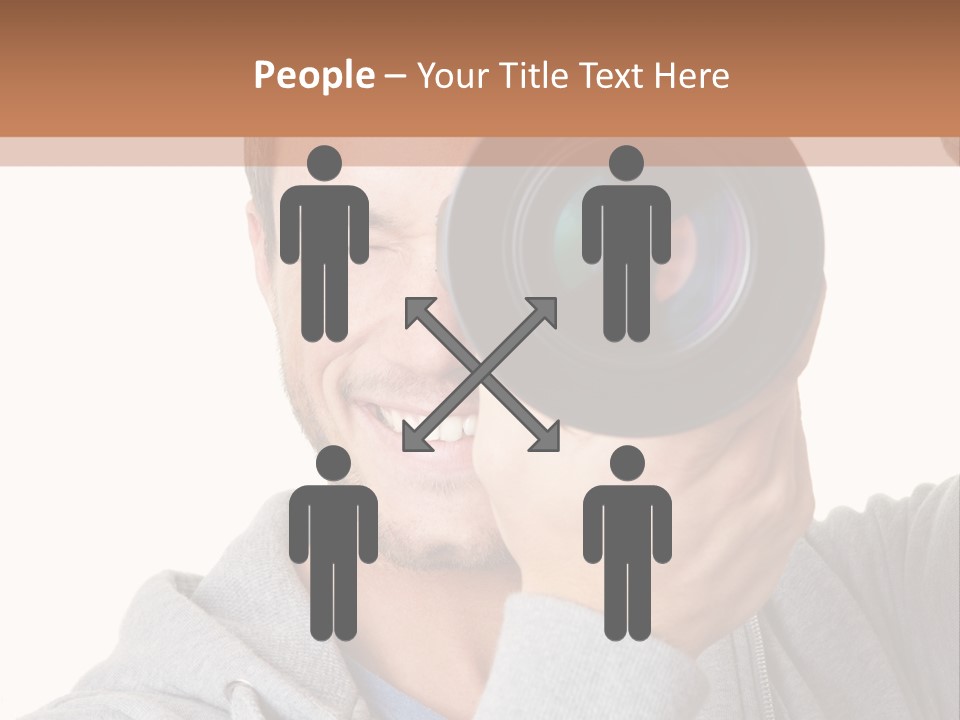 Cameraman Picture Photograph PowerPoint Template