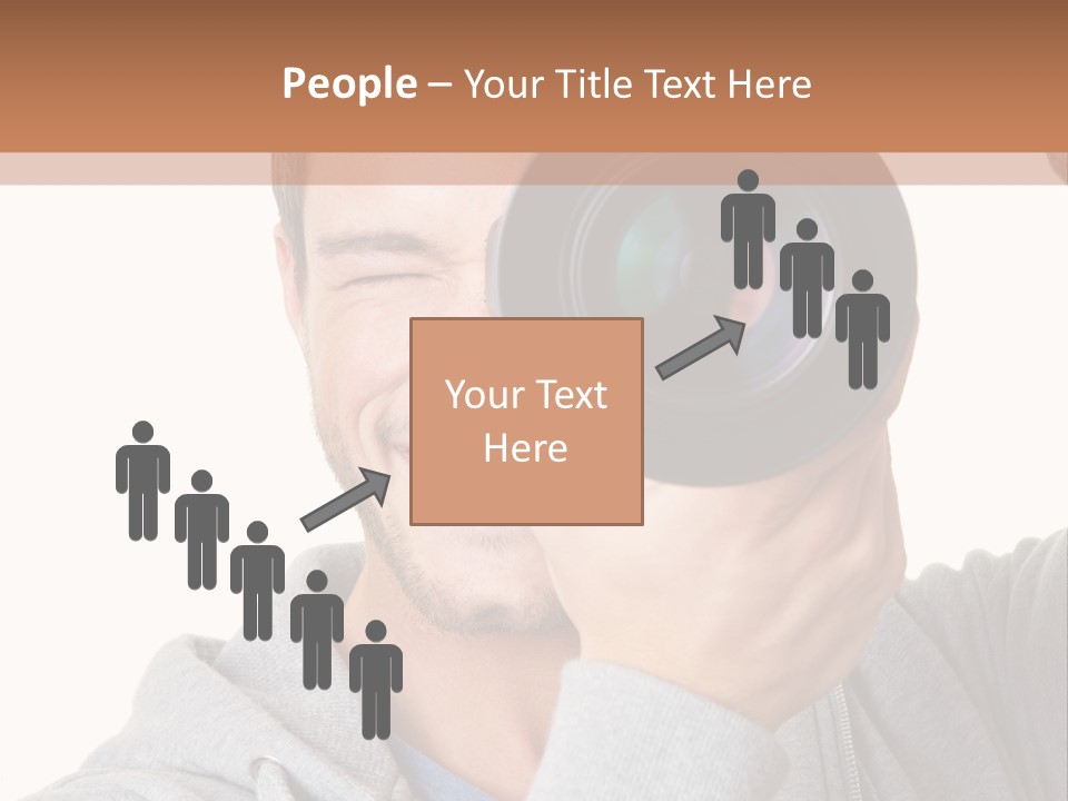 Cameraman Picture Photograph PowerPoint Template