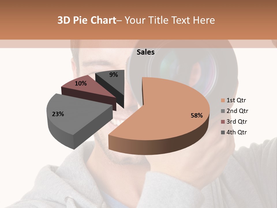 Cameraman Picture Photograph PowerPoint Template