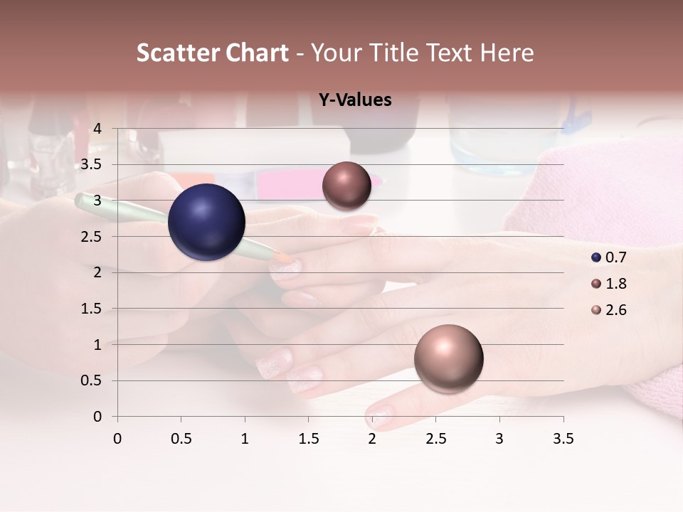 White Salon Towel PowerPoint Template