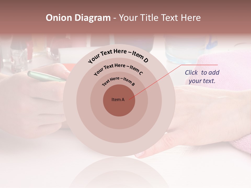 White Salon Towel PowerPoint Template