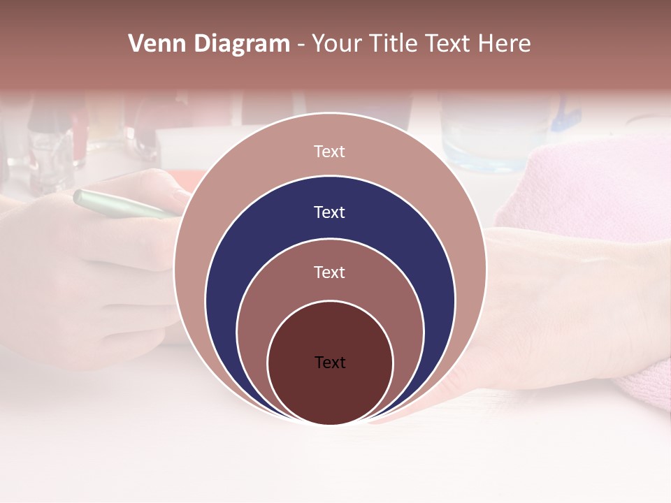 White Salon Towel PowerPoint Template