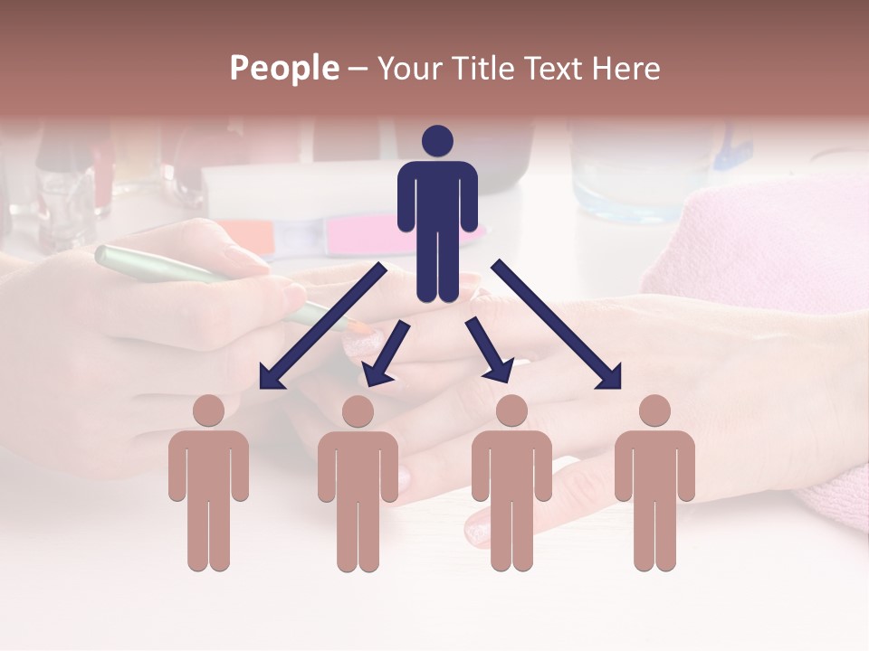 White Salon Towel PowerPoint Template