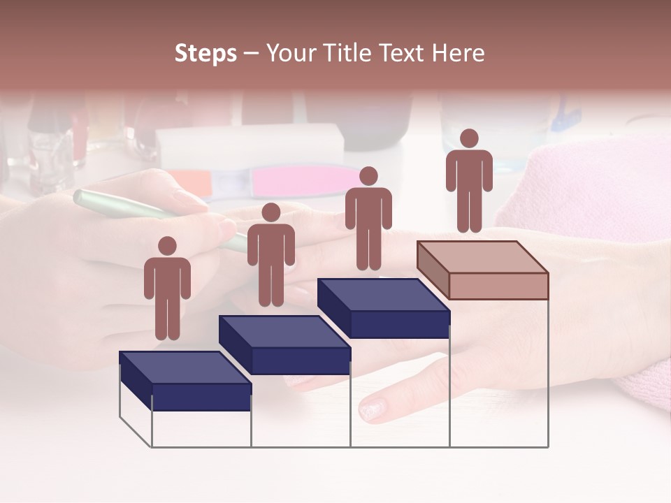 White Salon Towel PowerPoint Template