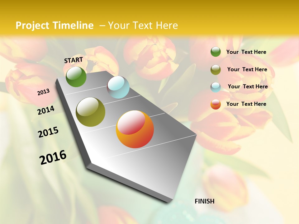 Time Leaf Celebrating PowerPoint Template