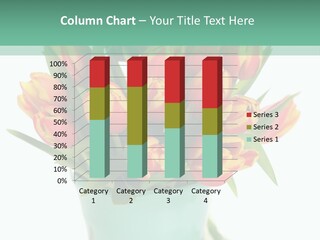 Easter Decoration Table Decoration Tulip PowerPoint Template