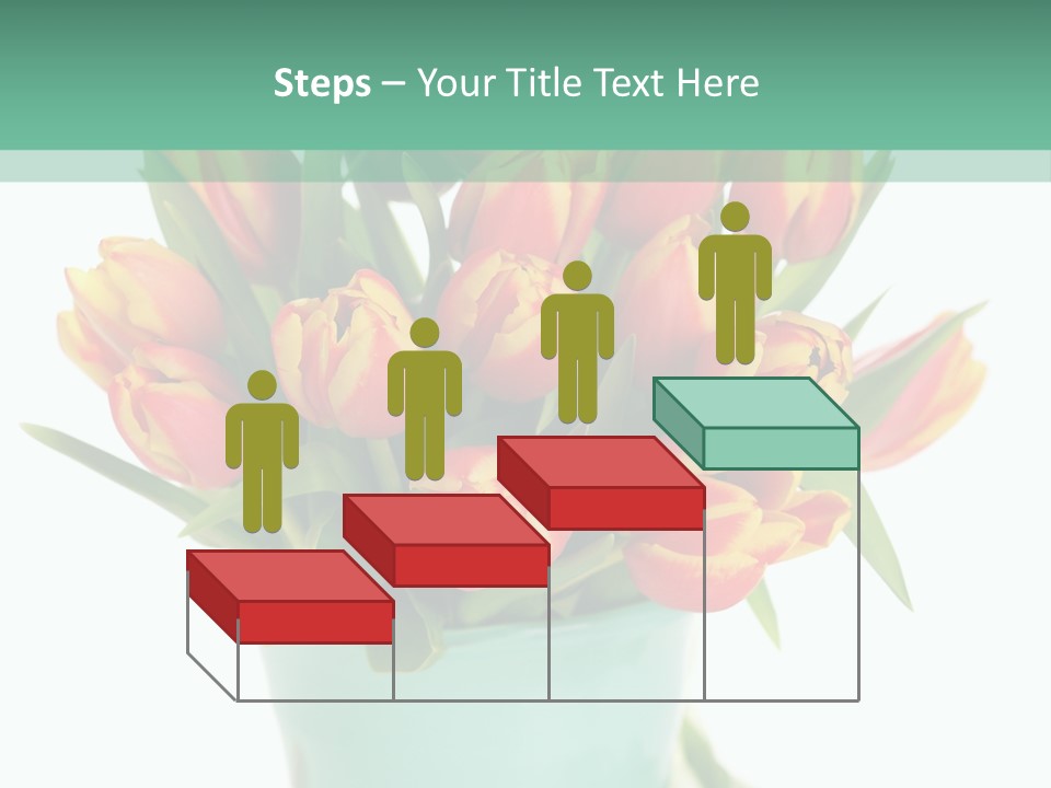 Easter Decoration Table Decoration Tulip PowerPoint Template