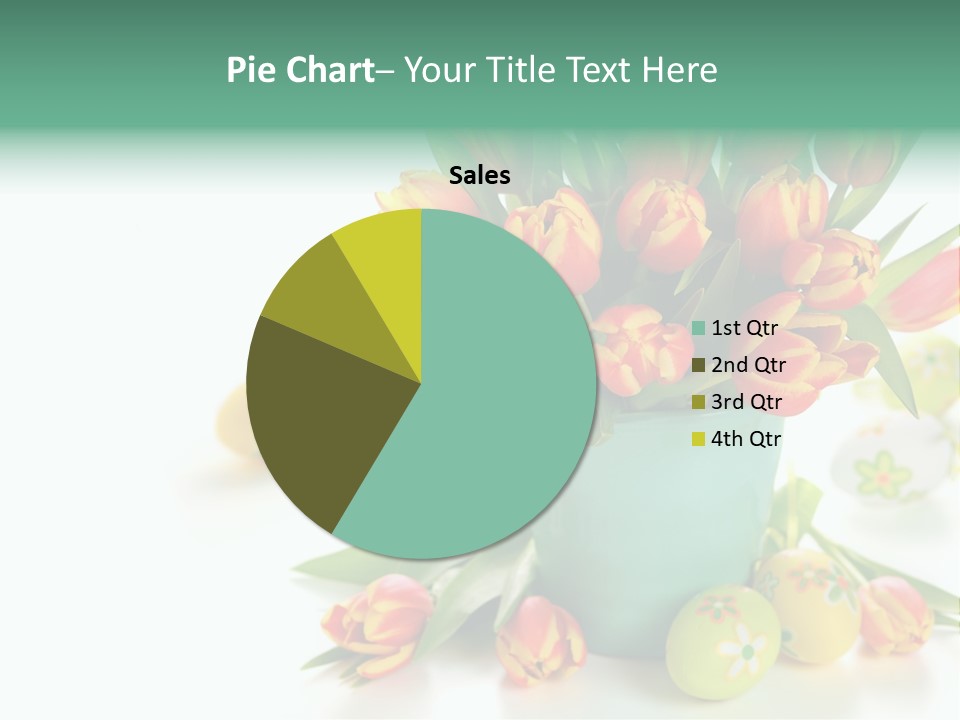 Easter Eggs Nature Leaf PowerPoint Template