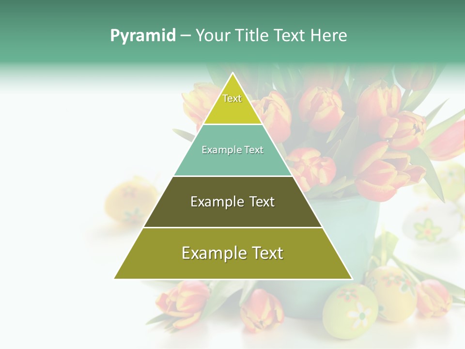 Easter Eggs Nature Leaf PowerPoint Template