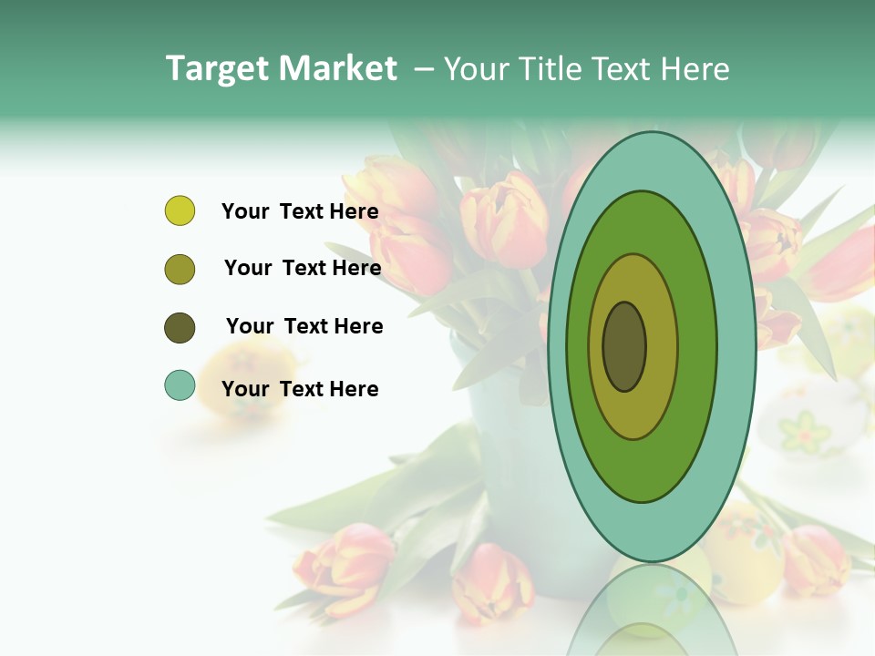Easter Eggs Nature Leaf PowerPoint Template