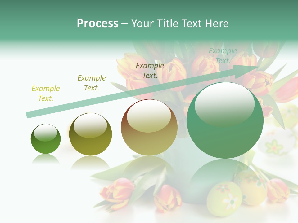 Easter Eggs Nature Leaf PowerPoint Template