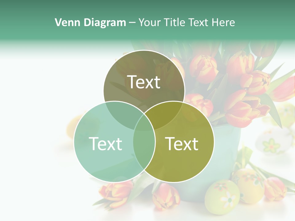 Easter Eggs Nature Leaf PowerPoint Template