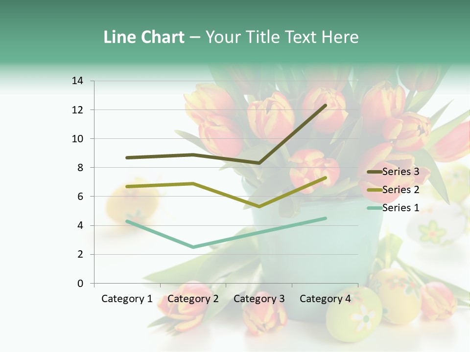 Easter Eggs Nature Leaf PowerPoint Template
