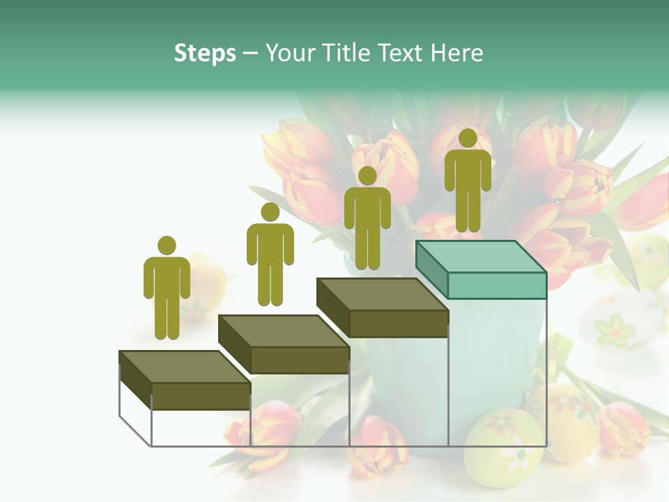 Easter Eggs Nature Leaf PowerPoint Template