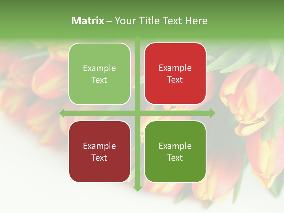 Decoration Arrangement Bloom PowerPoint Template