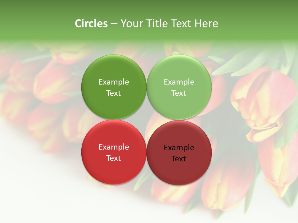 Decoration Arrangement Bloom PowerPoint Template
