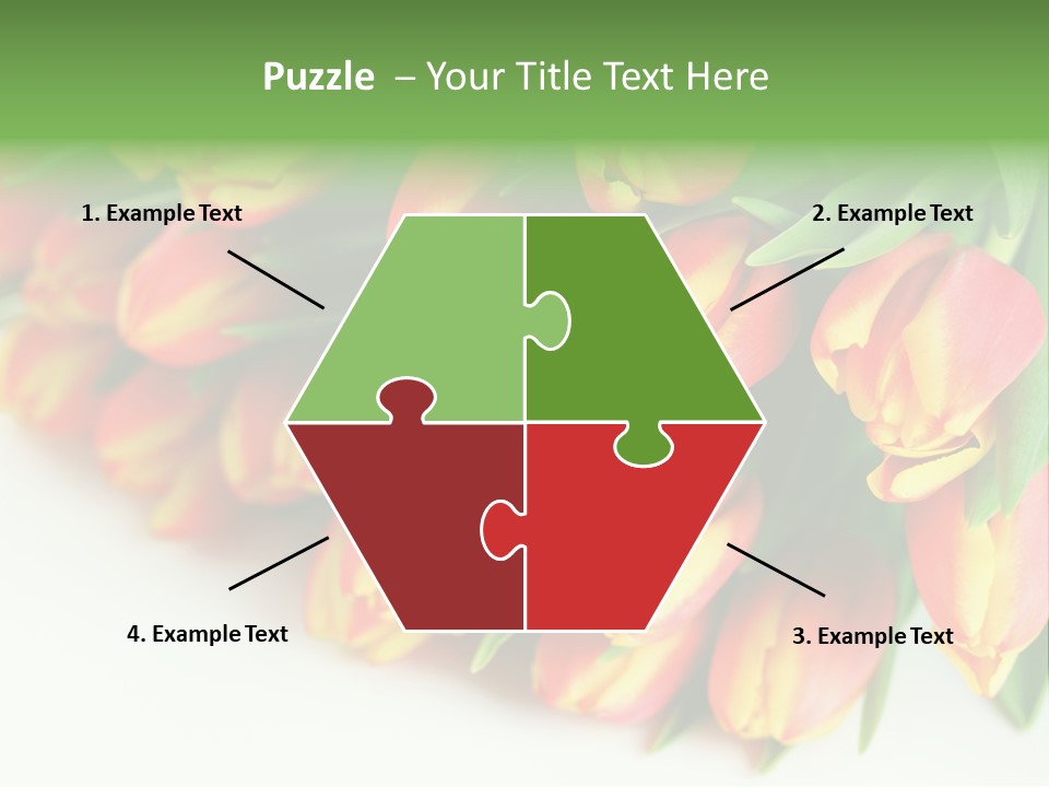 Decoration Arrangement Bloom PowerPoint Template