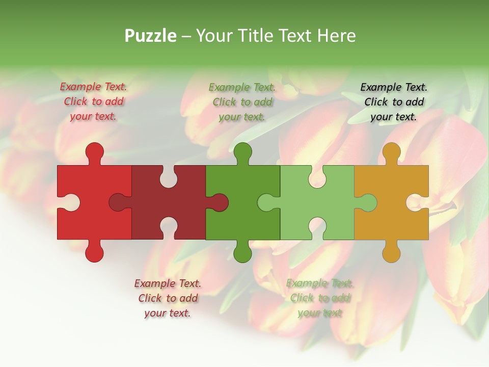 Decoration Arrangement Bloom PowerPoint Template