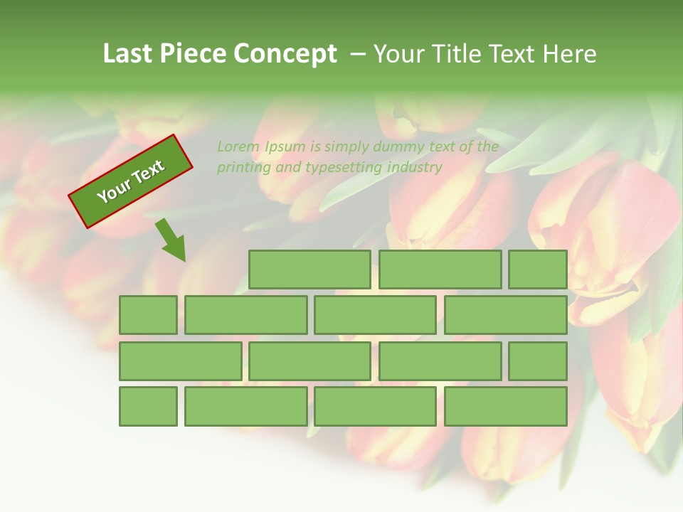 Decoration Arrangement Bloom PowerPoint Template