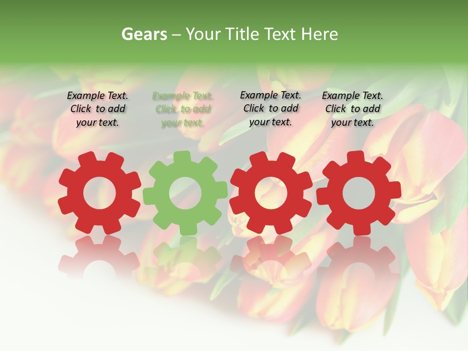 Decoration Arrangement Bloom PowerPoint Template