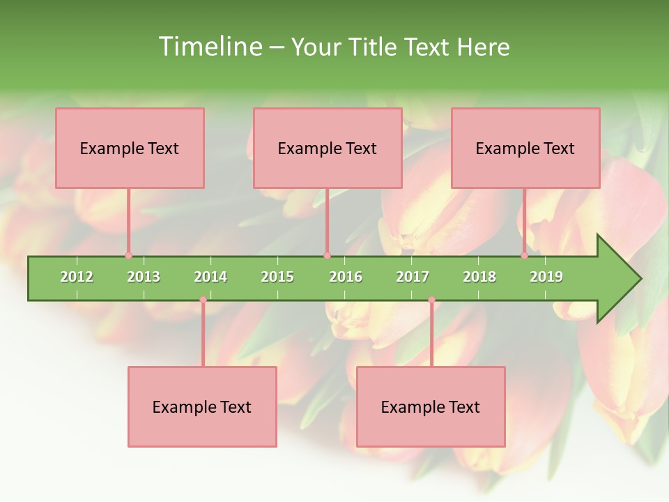 Decoration Arrangement Bloom PowerPoint Template