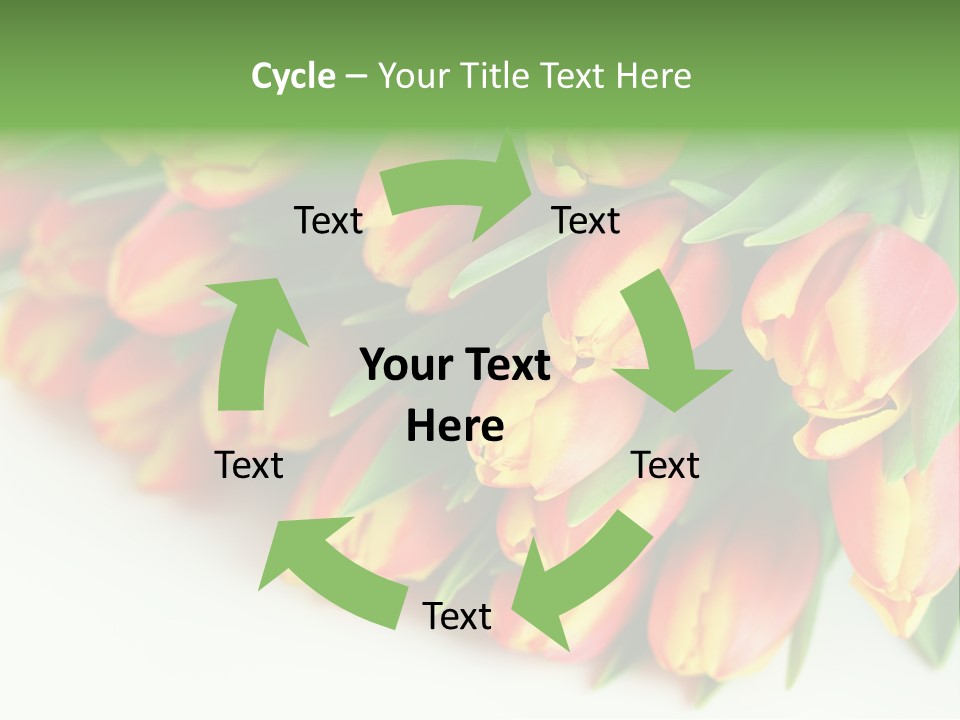 Decoration Arrangement Bloom PowerPoint Template