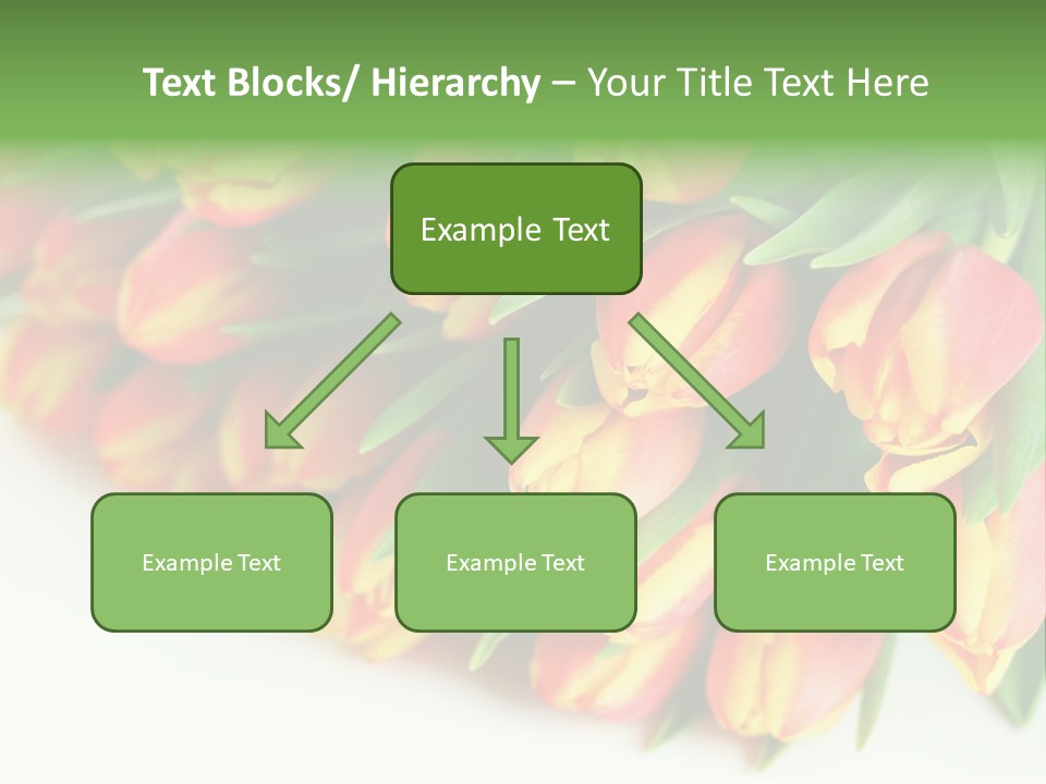 Decoration Arrangement Bloom PowerPoint Template