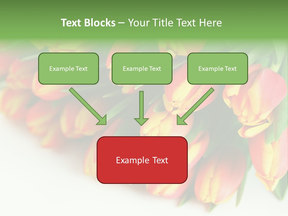 Decoration Arrangement Bloom PowerPoint Template