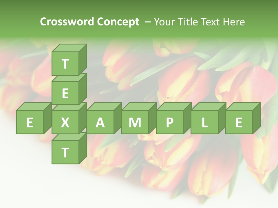 Decoration Arrangement Bloom PowerPoint Template