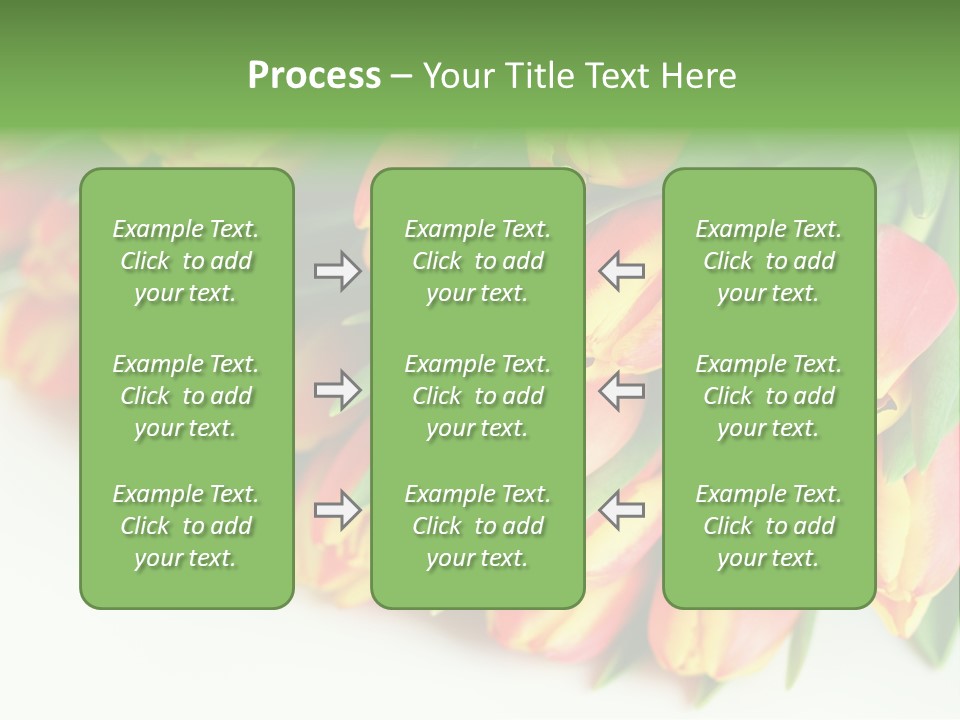 Decoration Arrangement Bloom PowerPoint Template