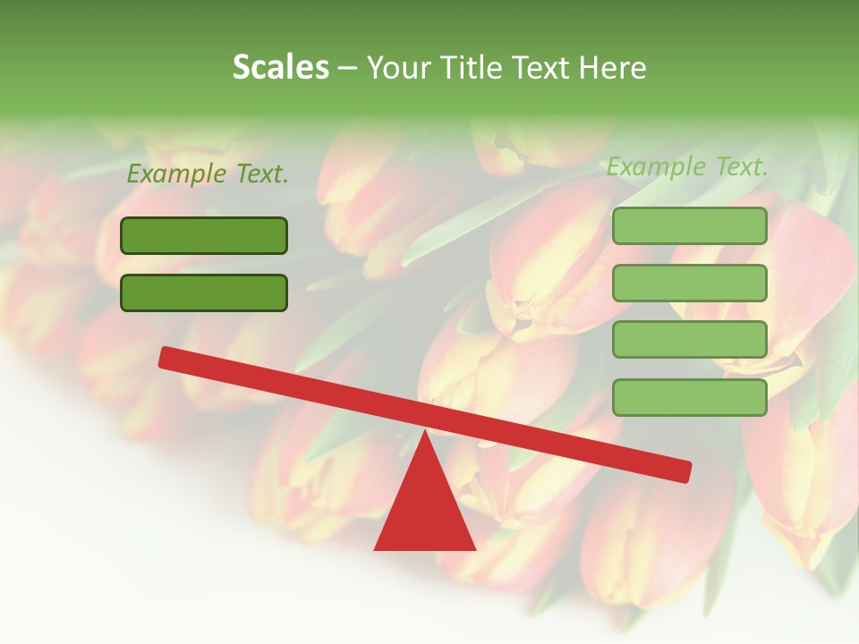 Decoration Arrangement Bloom PowerPoint Template