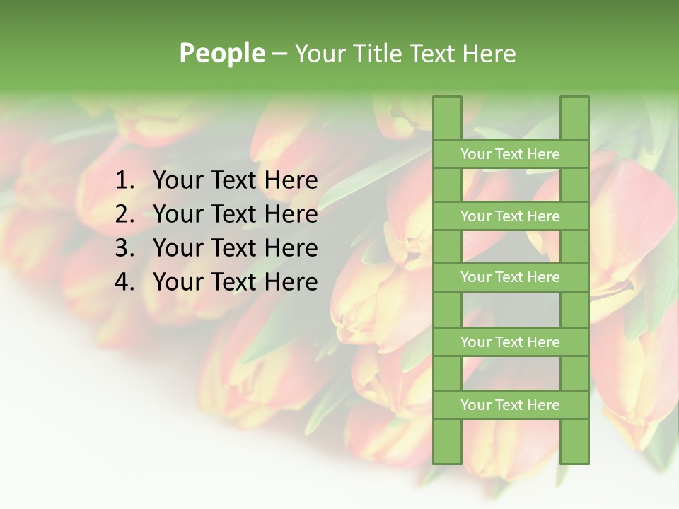 Decoration Arrangement Bloom PowerPoint Template