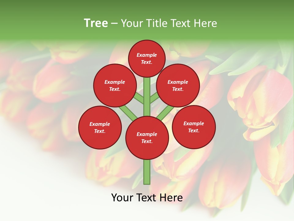 Decoration Arrangement Bloom PowerPoint Template