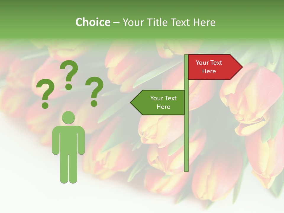Decoration Arrangement Bloom PowerPoint Template