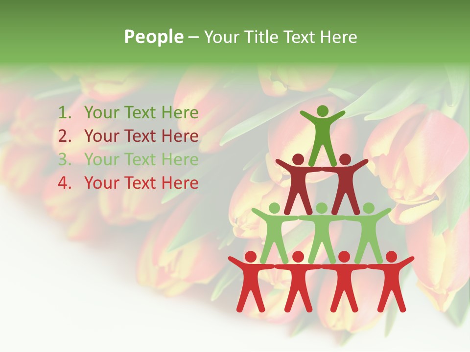 Decoration Arrangement Bloom PowerPoint Template