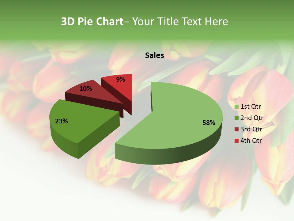 Decoration Arrangement Bloom PowerPoint Template