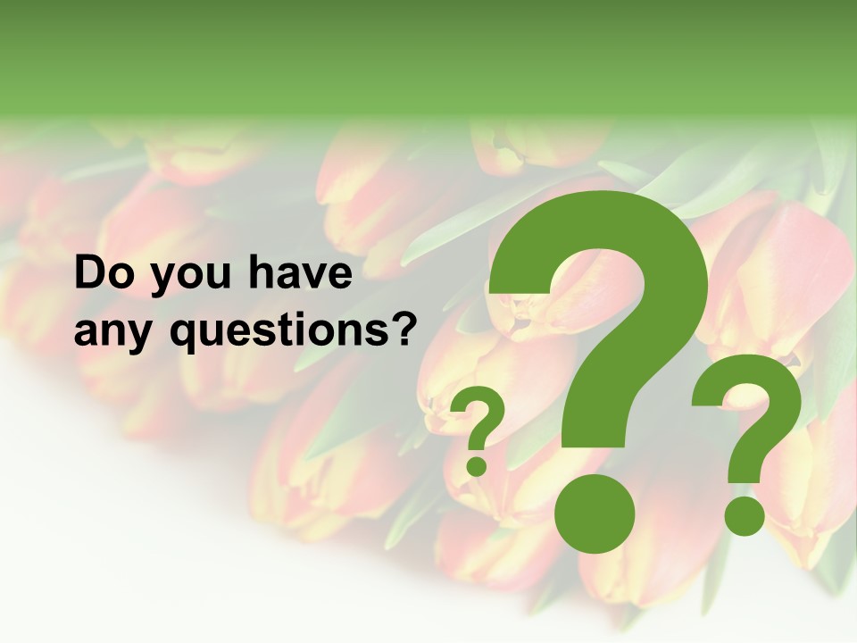 Decoration Arrangement Bloom PowerPoint Template