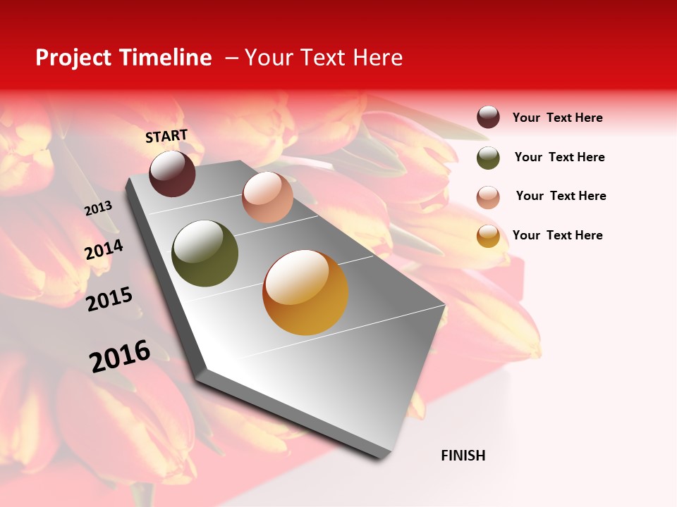 Romance Floral Sample PowerPoint Template
