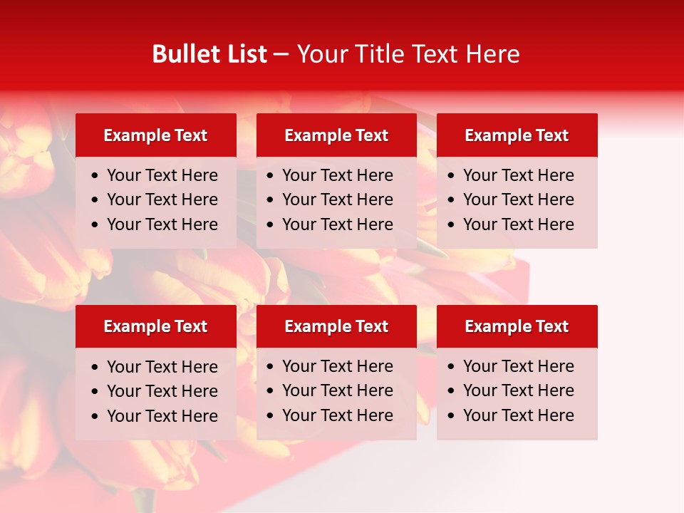 Romance Floral Sample PowerPoint Template