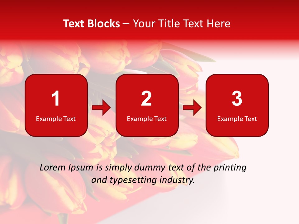 Romance Floral Sample PowerPoint Template