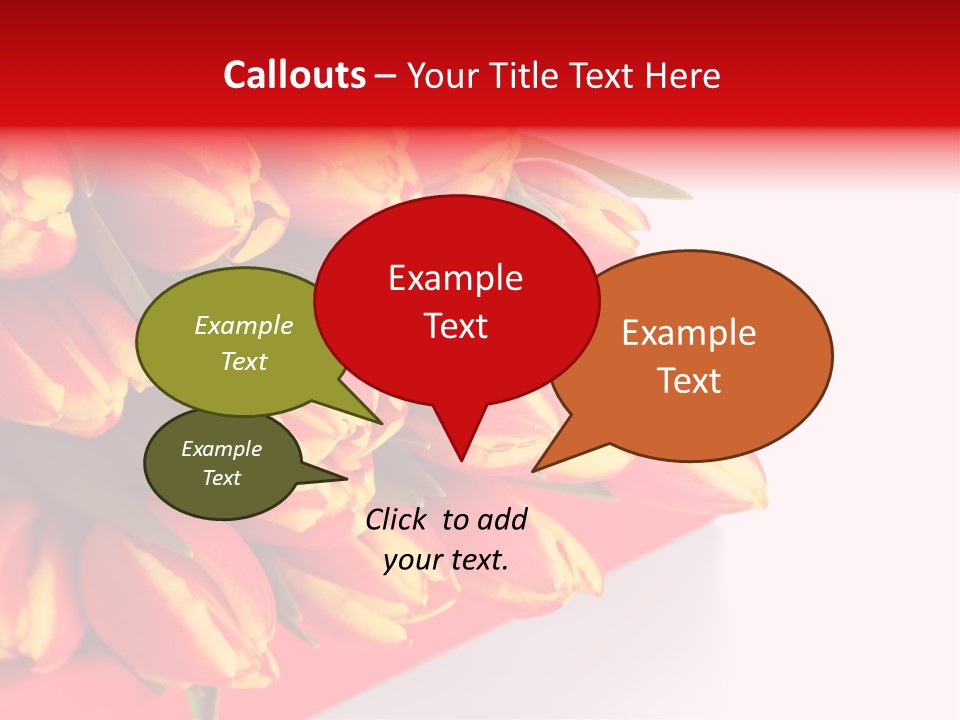 Romance Floral Sample PowerPoint Template