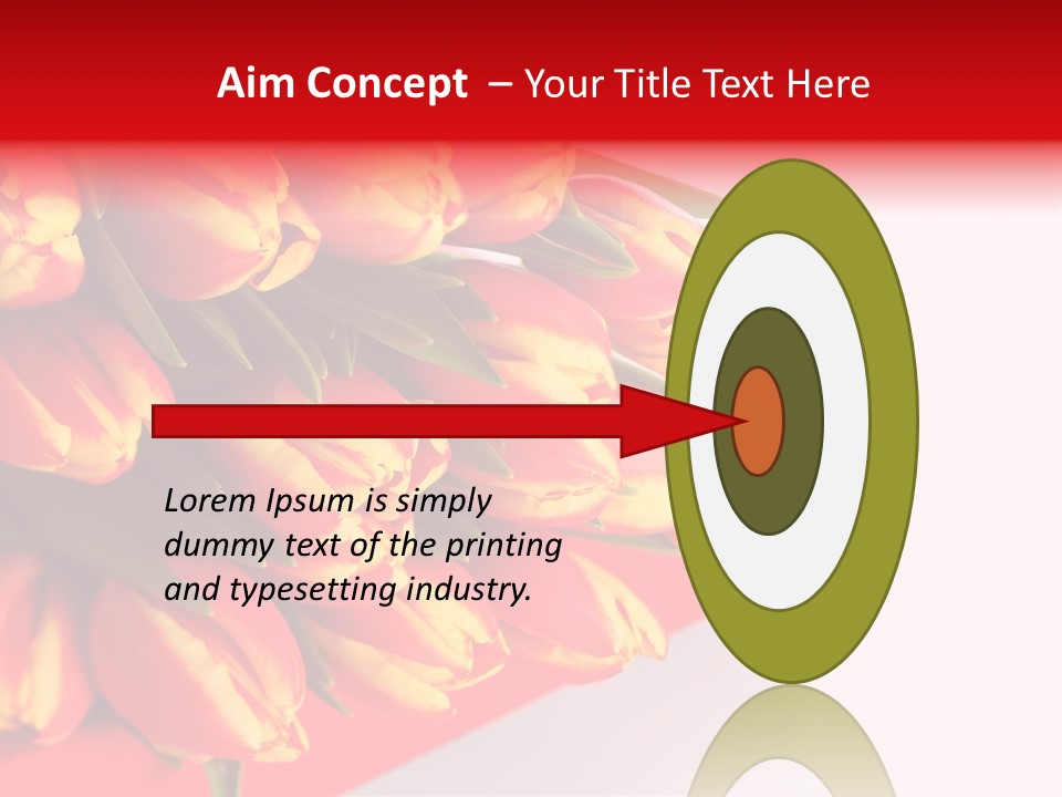 Romance Floral Sample PowerPoint Template